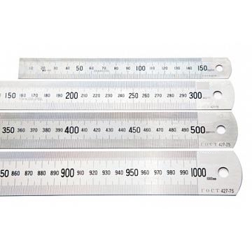 Линейки металлические измерительные